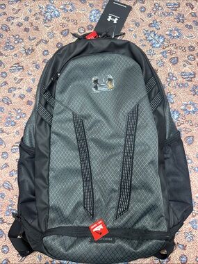 Under Armour Black and Gray Performance Backpack